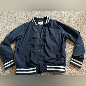 Goodfellow&co men’s navy blue bomber jacket size XL TARGET BRAND